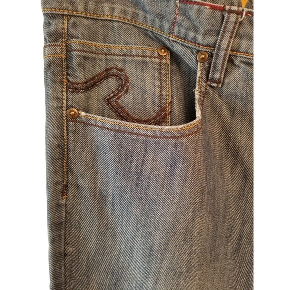 REQUEST‎ Blue Jeans straight Leg Men's Size 36X34 - Picture 3 of 7